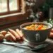 sopa de batata e cenoura; versão cremosa em menos de 30 minutos