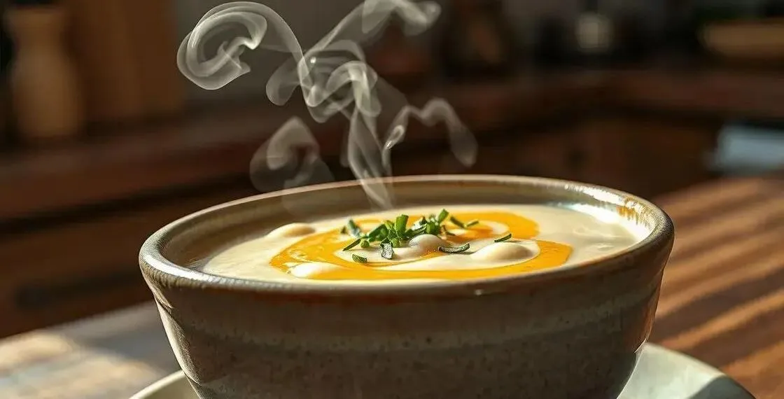 Sopa de batata simples cremosa: receita caseira que aquece o coração