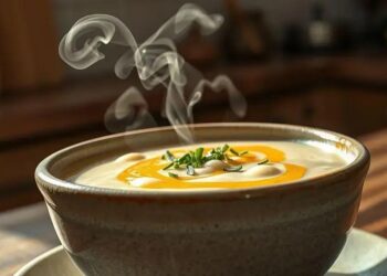 Sopa de batata simples cremosa: receita caseira que aquece o coração