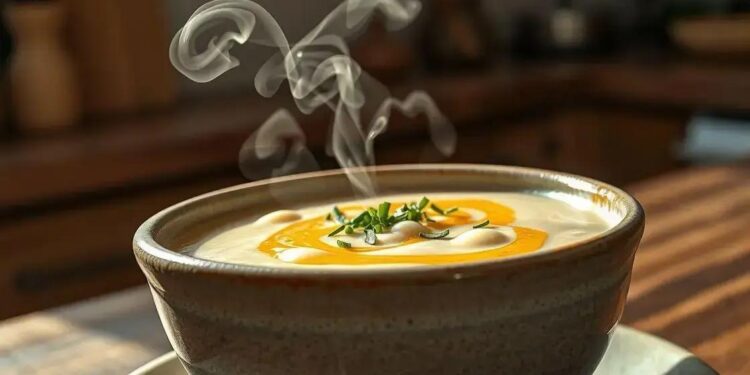 Sopa de batata simples cremosa: receita caseira que aquece o coração