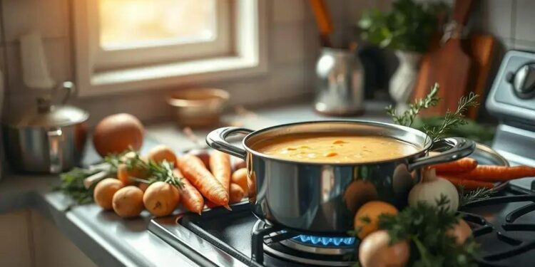 sopa de batata simples: desvende o segredo de um caldo cremoso em casa