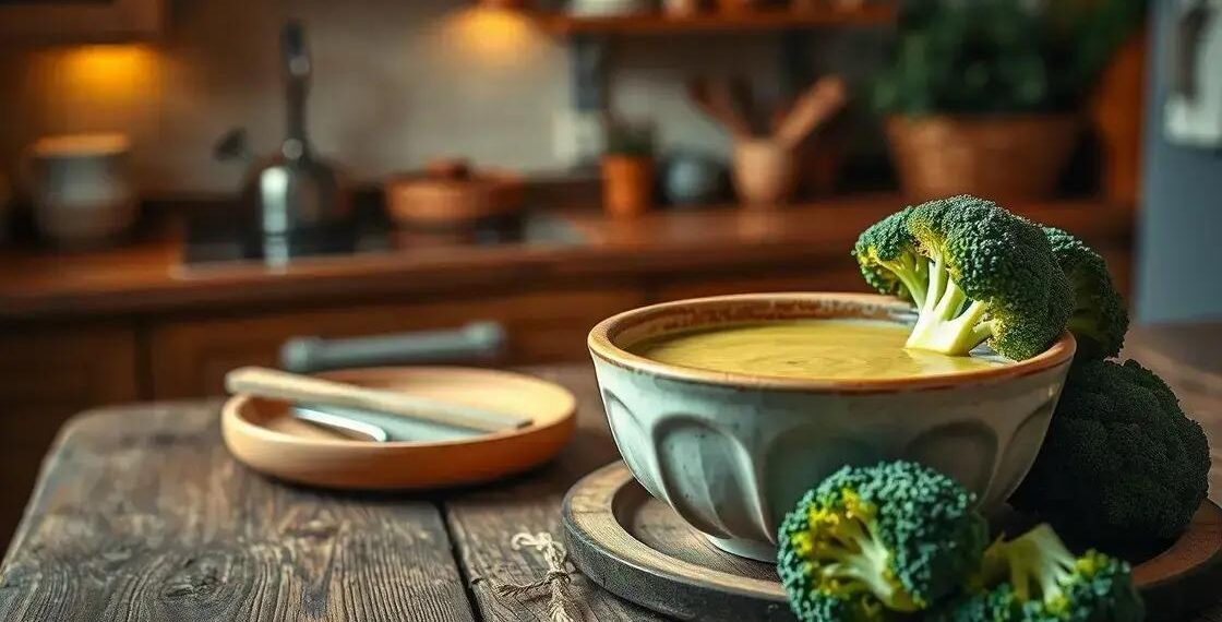 Sopa de brocoli; descubra como uma refeição simples pode ser nutritiva e prática