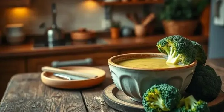 Sopa de brocoli; descubra como uma refeição simples pode ser nutritiva e prática