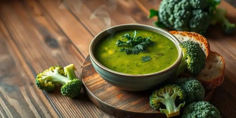 sopa de brocolis: descubra o sabor reconfortante que cabe no seu dia