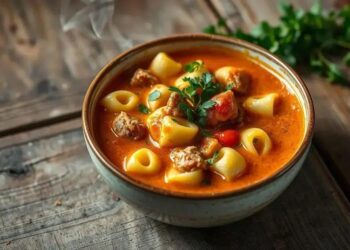 Sopa de capeletti cremosa: o segredo para um jantar reconfortante