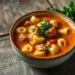 Sopa de capeletti cremosa: o segredo para um jantar reconfortante