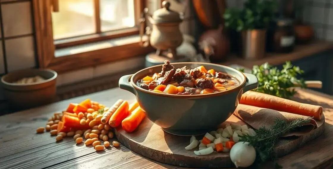 Sopa de carne com feijão; aprenda a fazer versão saborosa em menos de 30 minutos