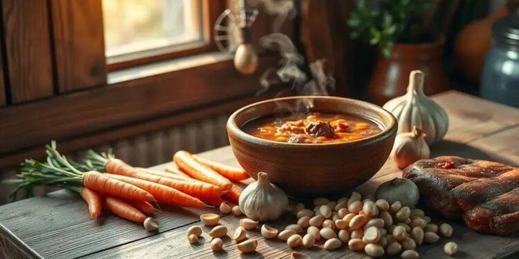sopa de carne e feijão: segredos para sabor autêntico que encanta a mesa