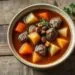 sopa de carne e legumes; descubra como preparar uma sopa reconfortante em etapas simples