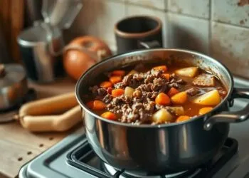 sopa de carne moida; descubra como preparar uma sopa reconfortante em casa hoje