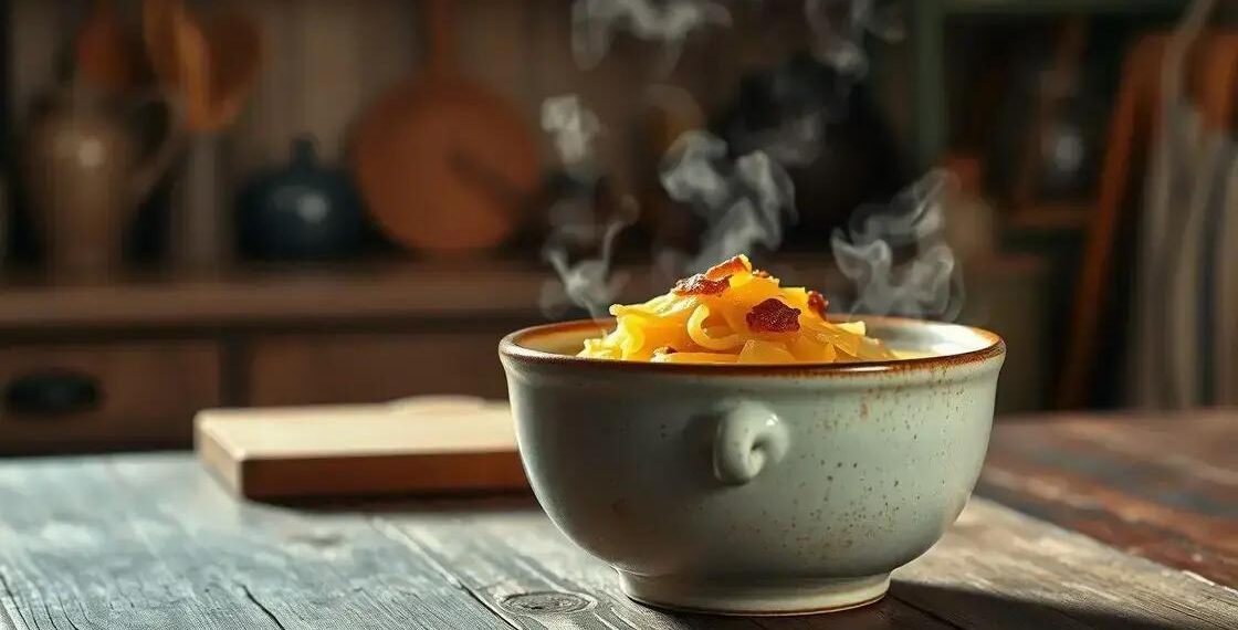 sopa de cebola cremosa; transforme seu jantar com sabor e conforto