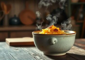 sopa de cebola cremosa; transforme seu jantar com sabor e conforto