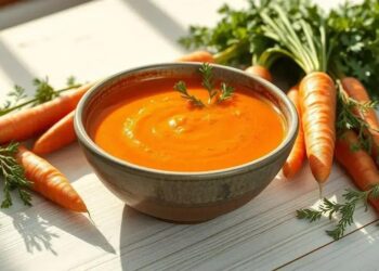 sopa de cenoura: como uma refeição simples pode transformar seu almoço