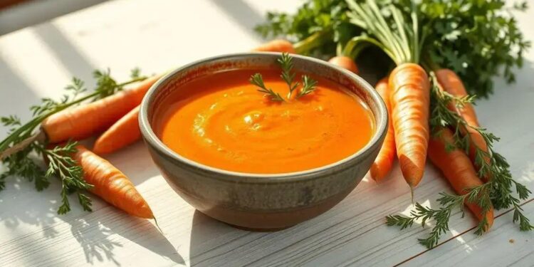sopa de cenoura: como uma refeição simples pode transformar seu almoço