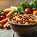 sopa de feijão com legumes e macarrão; como deixar a refeição mais nutritiva