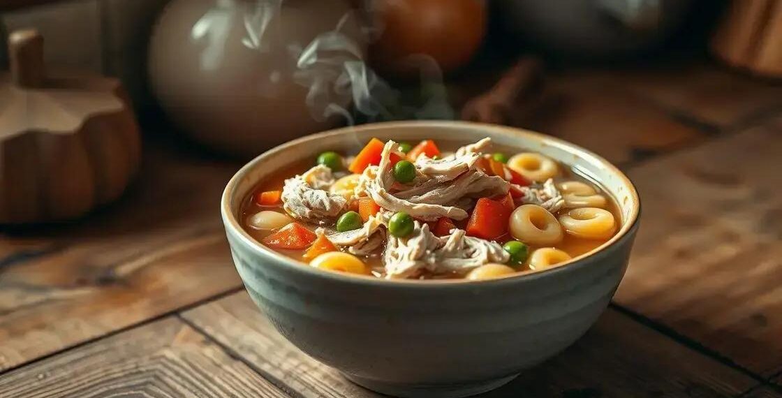 sopa de frango com legumes e macarrao: segredos para uma refeição acolhedora hoje