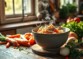Sopa de frango desfiado; descubra como fazer um caldo reconfortante em casa