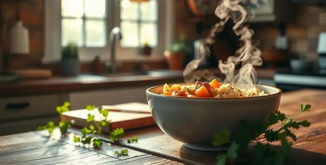 sopa de frango e arroz; o segredo para uma refeição reconfortante e rápida