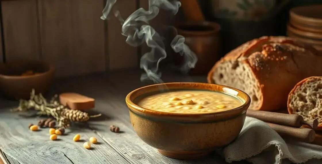 sopa de fubá cremosa simples: segredo para um caldo reconfortante em minutos