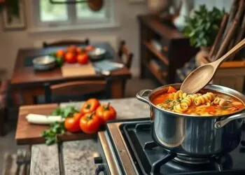 sopa de legumes c macarrão: prática e saborosa em 30 minutos