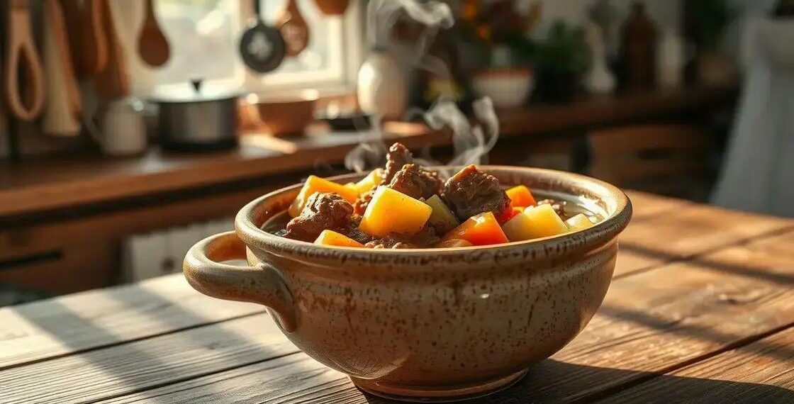 Sopa de legumes carne: o prato que aquece o corpo e reconforta a alma