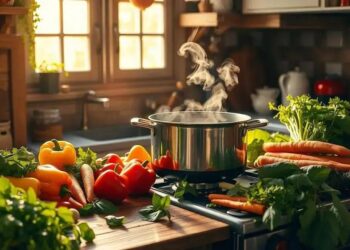 sopa de legumes com macarrao; descubra como preparar com praticidade e sabor