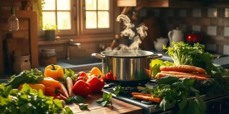 sopa de legumes com macarrao; descubra como preparar com praticidade e sabor