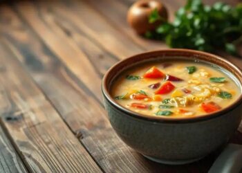sopa de legumes cremosa; descubra o segredo para caldo rico em sabor