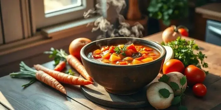 sopa de legumes; descubra como preparar uma sopa nutritiva em 30 minutos