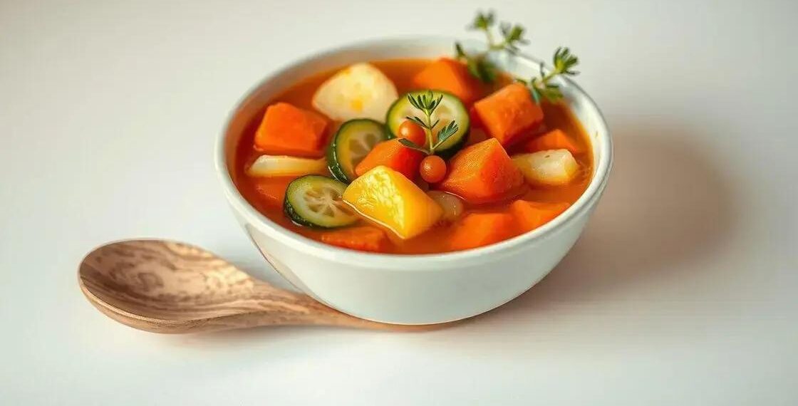 Sopa de legumes para bebê: receitas nutritivas e dicas essenciais para introdução alimentar
