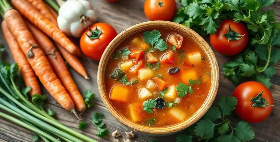 Sopa de legumes para emagrecer: como ela acelera a perda de peso simples