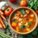 Sopa de legumes para emagrecer: como ela acelera a perda de peso simples