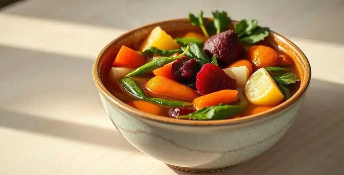 sopa de legumes quantas calorias; entenda o que isso significa para sua dieta hoje