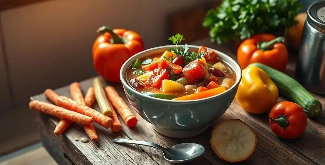 sopa de legumes quantas calorias tem: descubra a contagem certa em casa