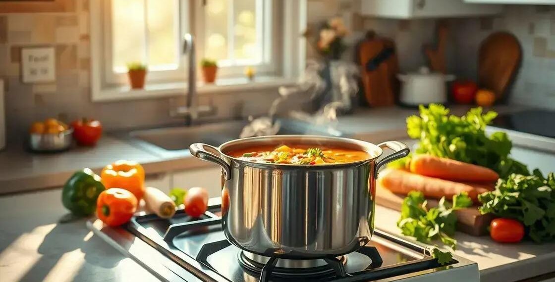 sopa de legumes receita; descubra como preparar um caldo nutritivo em casa