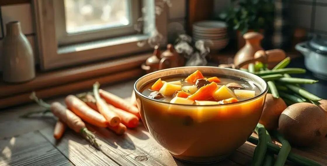 sopa de legumes sem macarrao: como fazer uma refeição prática e saborosa