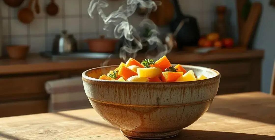 Sopa de legumes simples com macarrão: receita caseira que aquece o coração