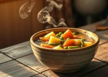 sopa de legumes simples; descubra como fazer uma versão rápida e nutritiva hoje