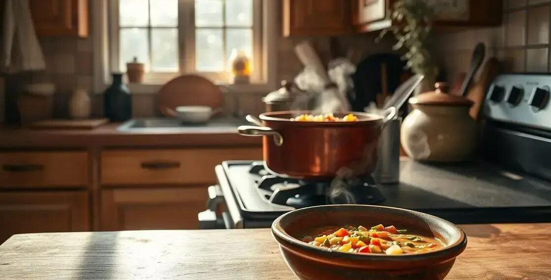 sopa de lentilha com legumes; descubra uma versão rápida e nutritiva