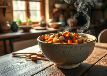 sopa de lentilha e legumes; benefícios práticos para o seu dia a dia