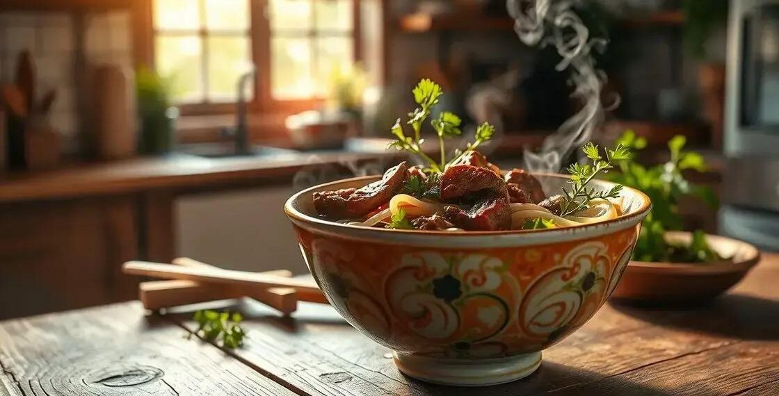 sopa de macarrão com carne; como fazer uma versão ainda mais saborosa