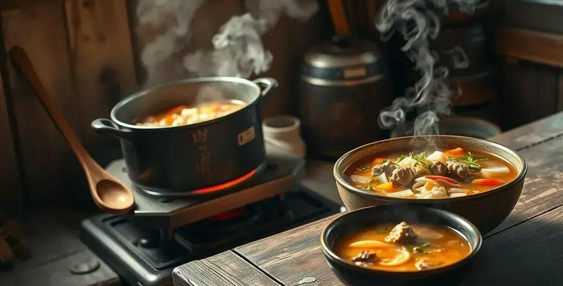 sopa de macarrao com carne: descubra o sabor reconfortante e rápido de preparar