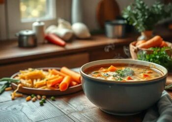 sopa de macarrao; descubra uma versão rápida que conquista a casa