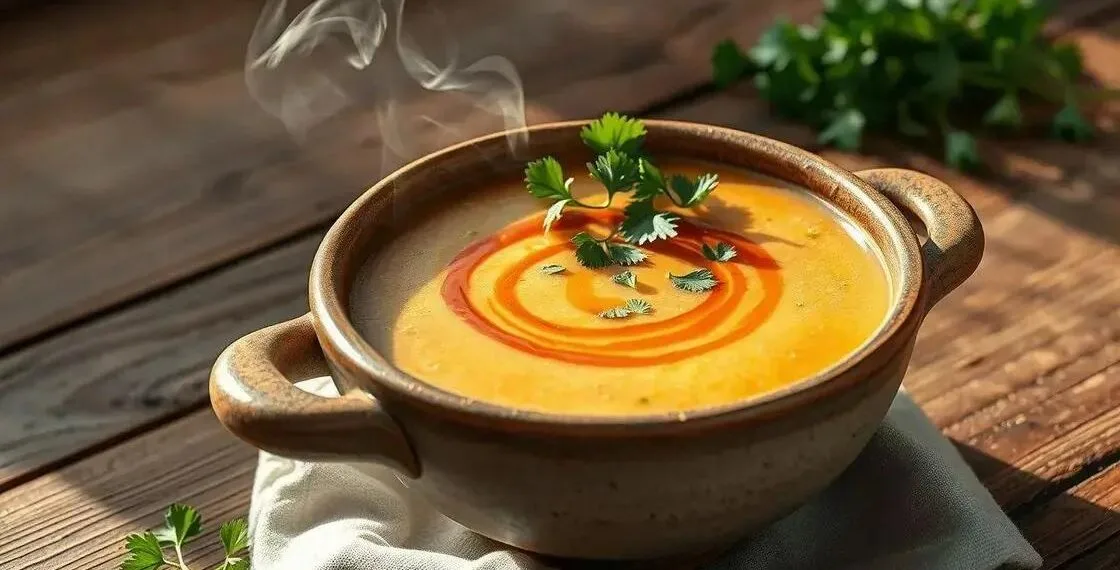Sopa de mandioca simples e cremosa: receita caseira que aquece a alma