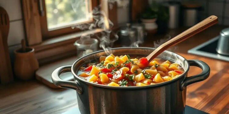 sopa de massa: como transformar esse prato simples em conforto em minutos