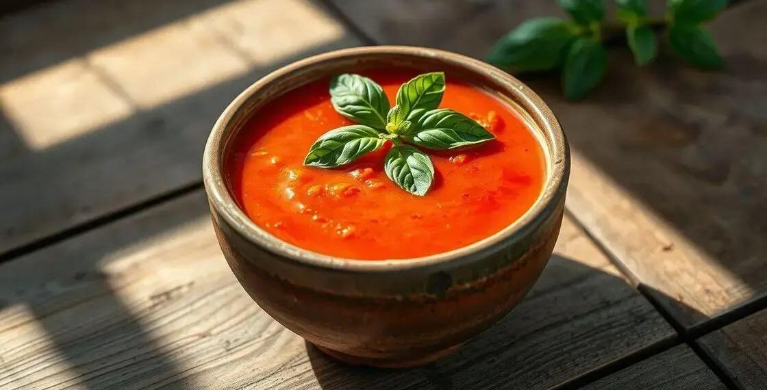 sopa de tomate cremosa: o segredo para um jantar reconfortante em 20 minutos