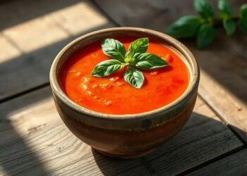 sopa de tomate cremosa: o segredo para um jantar reconfortante em 20 minutos