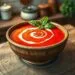 sopa de tomates cremosa; um mergulho simples em sabor intenso e rápido de fazer