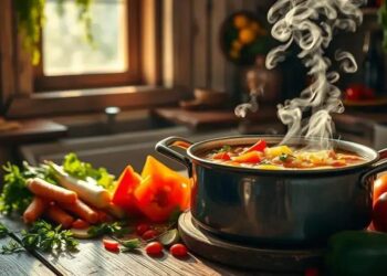 sopa de verduras; descubra como preparar uma refeição saborosa em pouco tempo