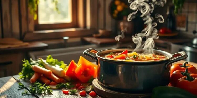 sopa de verduras; descubra como preparar uma refeição saborosa em pouco tempo